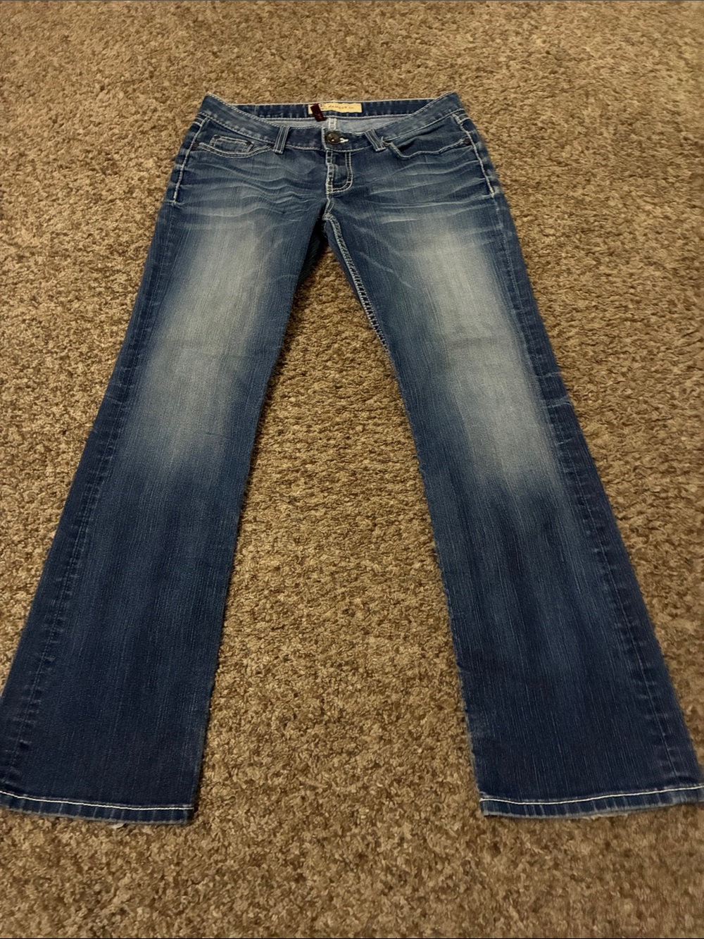 BKE Madison Women's Boot Cut Jeans in Medium Blue Wash